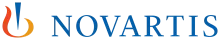 Novartis logo: a global healthcare company